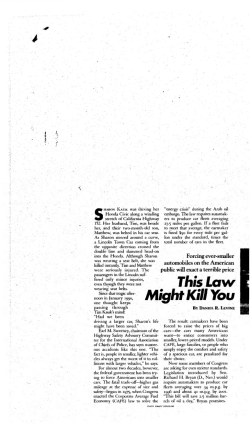 This Law M ig ht K ill You