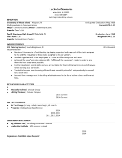 Lucinda Gonzales - Lucinda Elena Gonzales