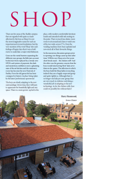 There are few areas of the Radley campus that are