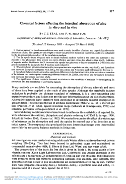Chemical factors affecting the intestinal