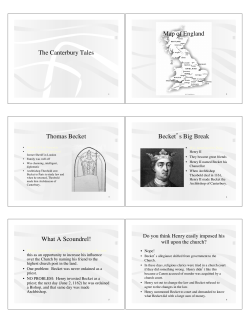 The Canterbury Tales Power Point
