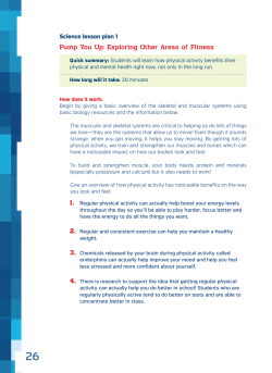 Pump You up: exploring other Areas of Fitness