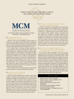 Q Briefly describe your firm, its offerings and its mission