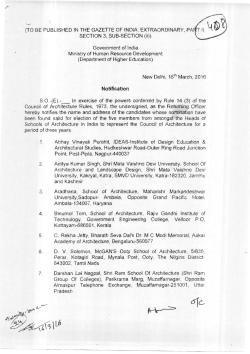 The list of candidates whose nomination have been found