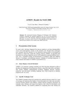 ASMOV: Results for OAEI 2008
