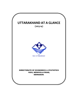 consisted - Government of Uttarakhand