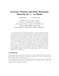 Structure Theorem and Strict Alternation Hierarchy for FO on Words