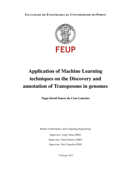 Application of Machine Learning techniques on the Discovery and