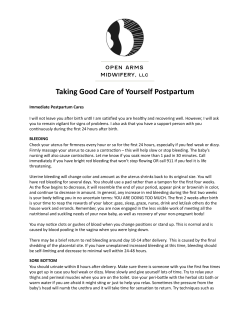 Taking care of yourself PP