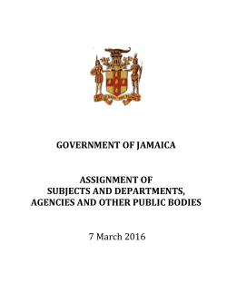 GOJ Assignment of Subjects