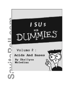 Acids Bases ISU-for-dummies