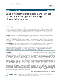 Combining laser microdissection and RNA
