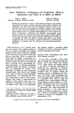 Naive Attributors` Attributions and Predictions: What Is Informative