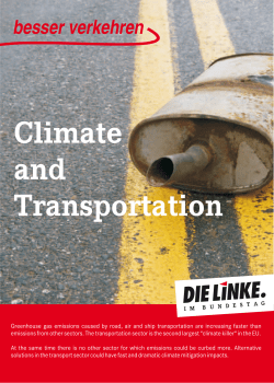 besser verkehren - nachhaltig links
