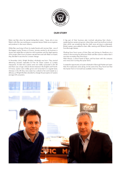 Our Story - from wholesale farmers to restauranters