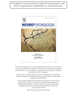 Rehabilitation of neglect: An update