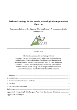 Technical strategy for the mobile component of AlpArray
