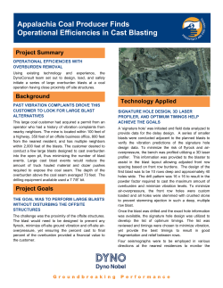 Appalachia Coal Producer Finds Operational Efficiencies in Cast