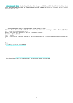 Don`t Until the Final Verb Wait: Reinforcement Learning