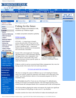 TheStar.com - Fishing for the future