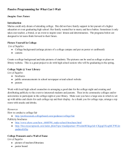 Passive Programming for What Can`t Wait