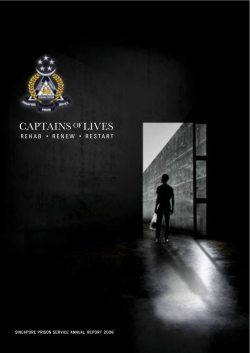 CAPTAINS OF LIVES - Singapore Prison Service