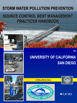 storm water pollution prevention source control best