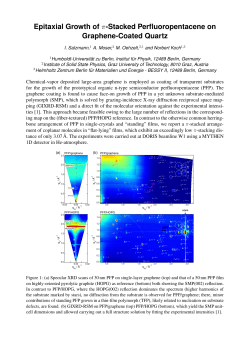 Epitaxial Growth of Pi-Stacked Perfluoropentacene on Graphene