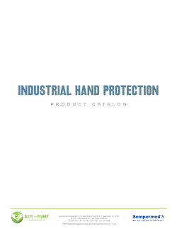 INDUSTRIAL Hand protection
