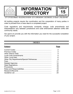information directory 15