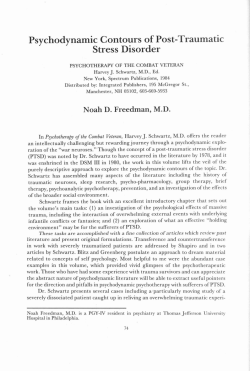 Psychodynamic Contours of Post