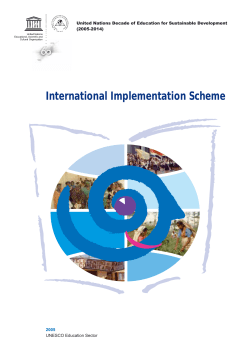 United Nations Decade of Education for Sustainable Development