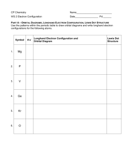 Electron Configuration