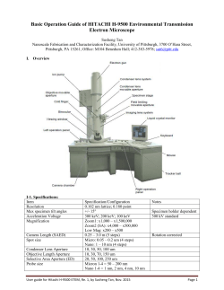 User Guide - Nano - University of Pittsburgh