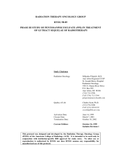 radiation therapy oncology group rtog 98-09 phase iii