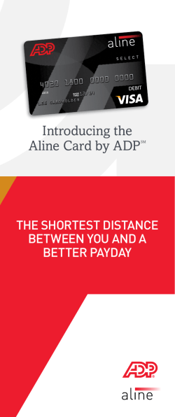 ALINE Pay Card