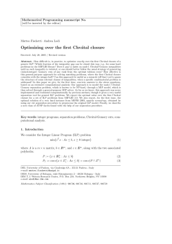 Optimizing over the first Chv&aacute;tal closure