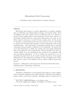 Hierarchical Grid Conversion - Graphics Jungle @ The University of