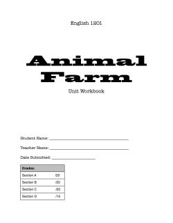 Animal Farm - Tracy Follett
