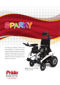 Sparky - Pride Mobility