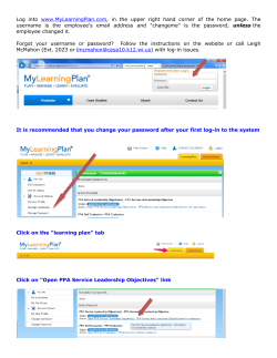Log into www.MyLearningPlan.com, in the upper right hand corner