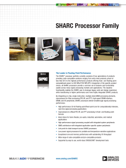 SHARC Processor Family