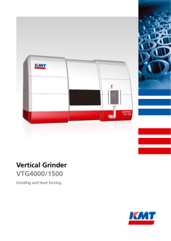 Vertical Grinder VTG4000/1500