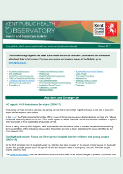 Public Health and Social Care Bulletin 28th April 2017 (PDF, 259.3
