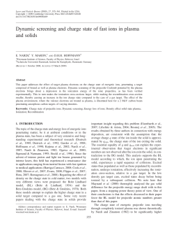 Dynamic screening and charge state of fast ions in plasma and solids