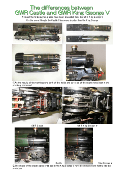 GWR Castle GWR King George Ⅴ Castle King George V On the