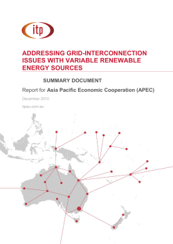 summary report - ITP Renewables