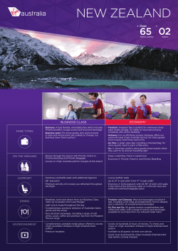 new zealand - Virgin Australia
