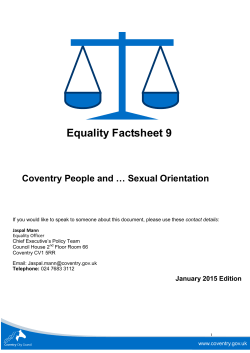 now - Coventry City Council