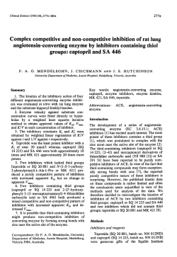 Complex Competitive and Non-Competitive